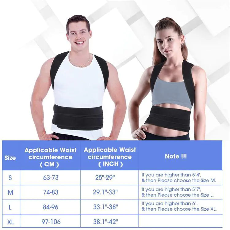 Posture Corrector for Adults and Kids (Invisible Design)