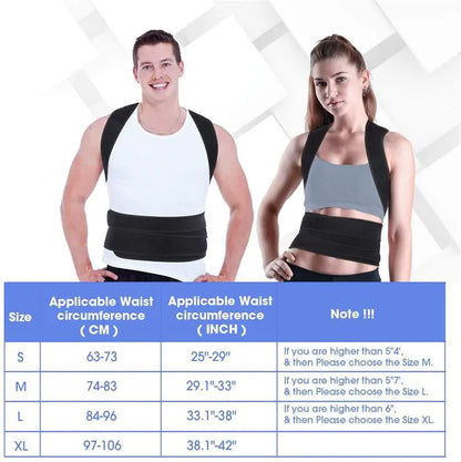 Posture Corrector for Adults and Kids (Invisible Design)