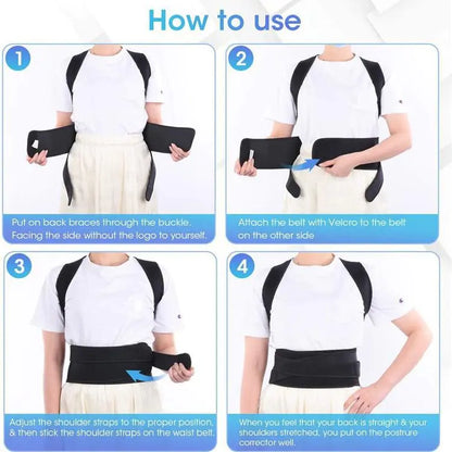 Posture Corrector for Adults and Kids (Invisible Design)