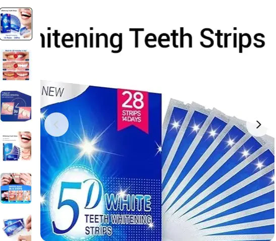 5D Advanced Whitening Strips