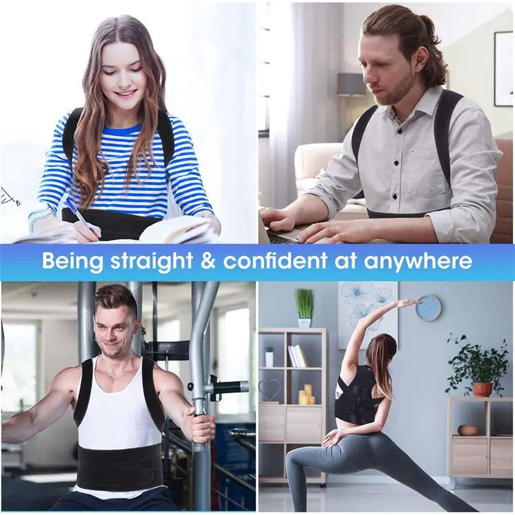 Posture Corrector for Adults and Kids (Invisible Design)