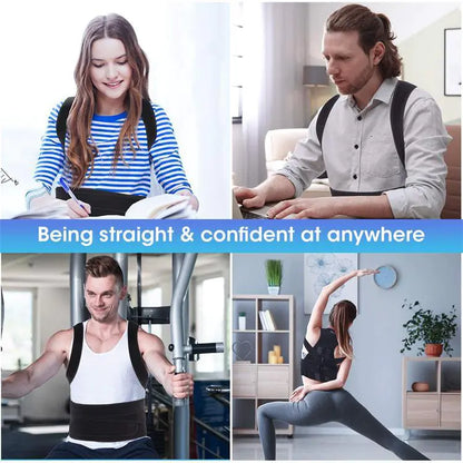 Posture Corrector for Adults and Kids (Invisible Design)
